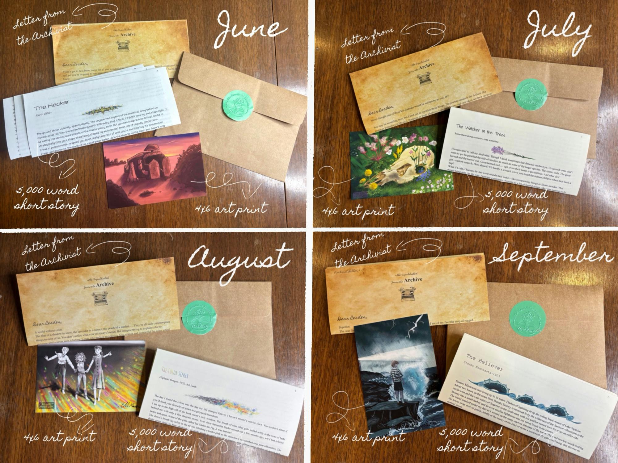 Short Story Pack (4 Stories)