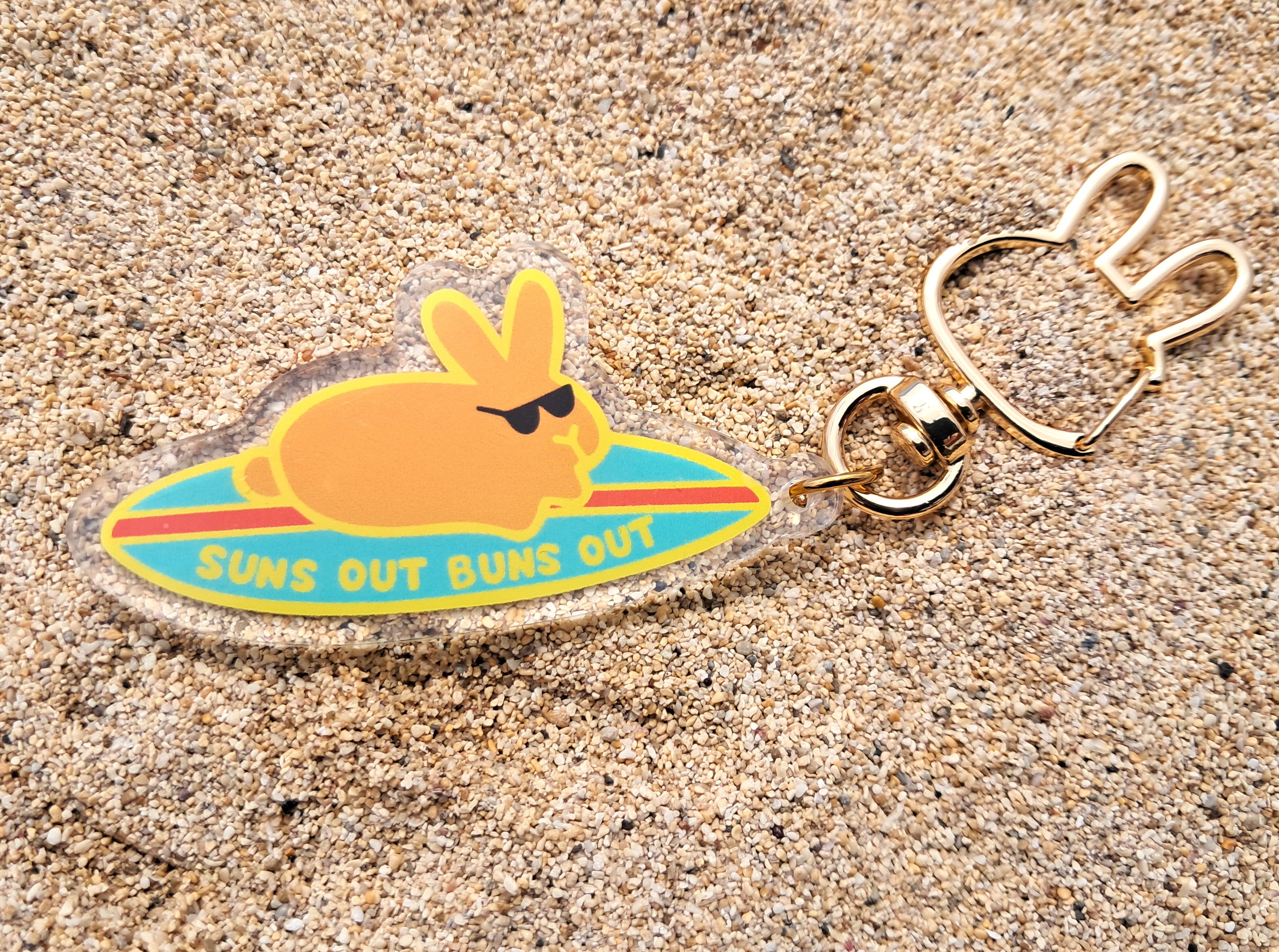 KEYCHAIN - Suns Out Buns Out Acrylic