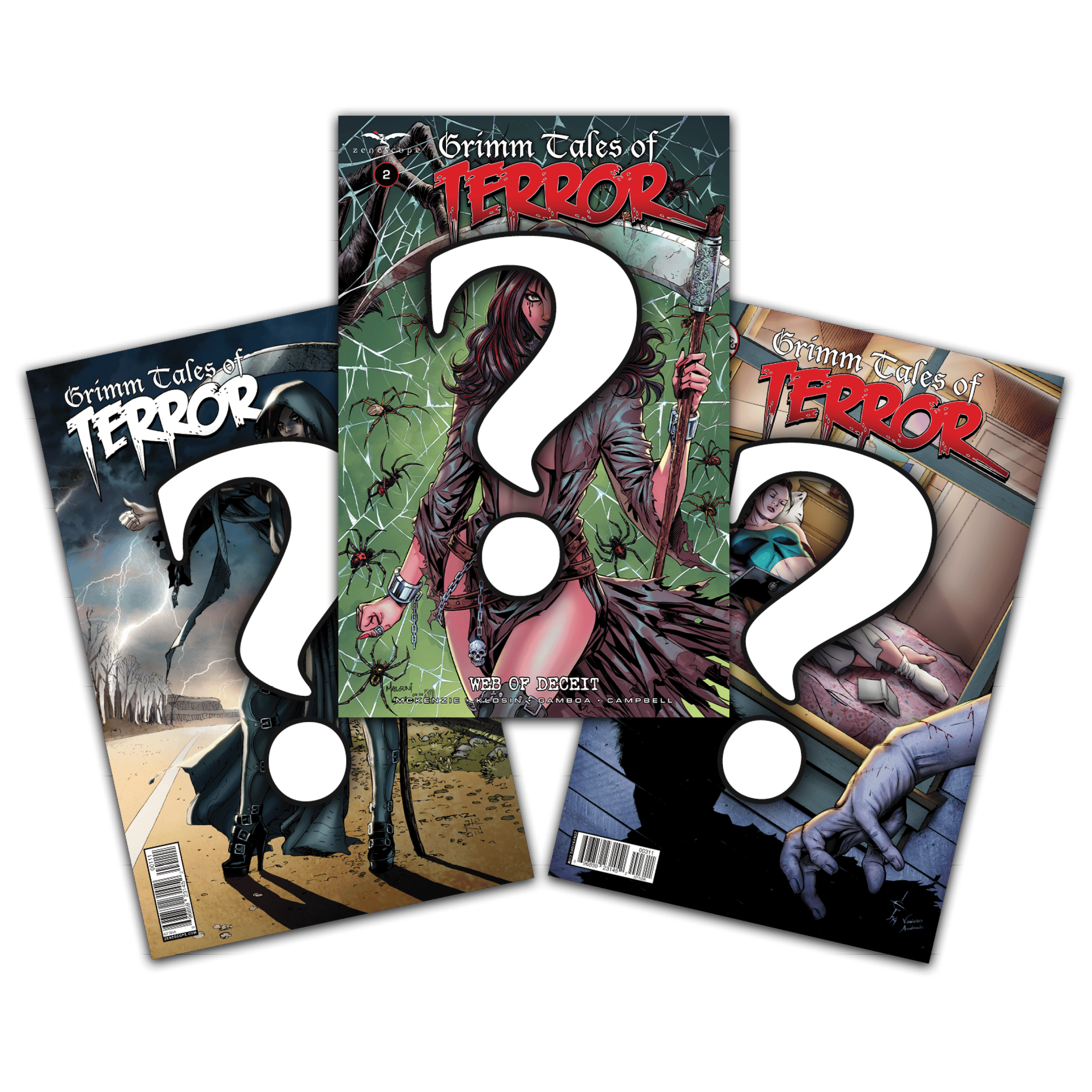 ​Grimm Tales of Terror Mystery Comic Bundle