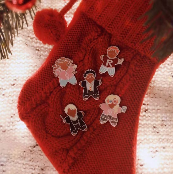 Gen 1 Gingerbread Enamel Pin Bundle 