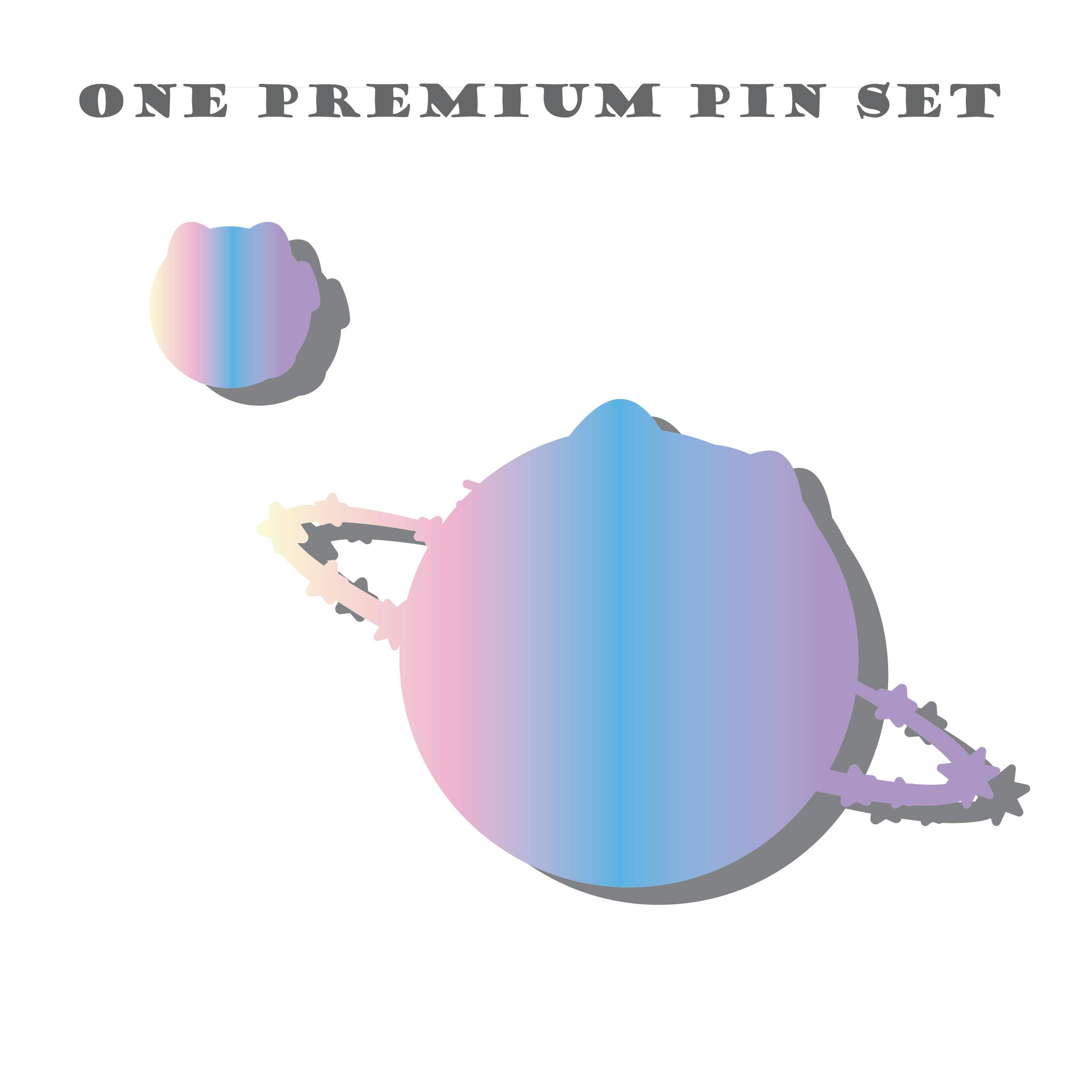One Premium Pin Set