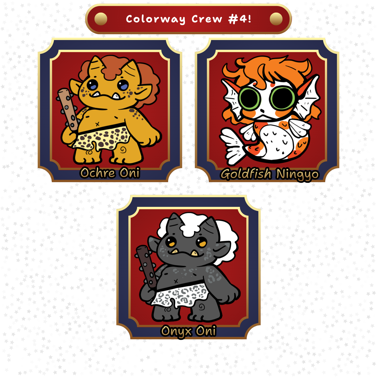 Stretchgoal #4 - Colorway Crew #4!