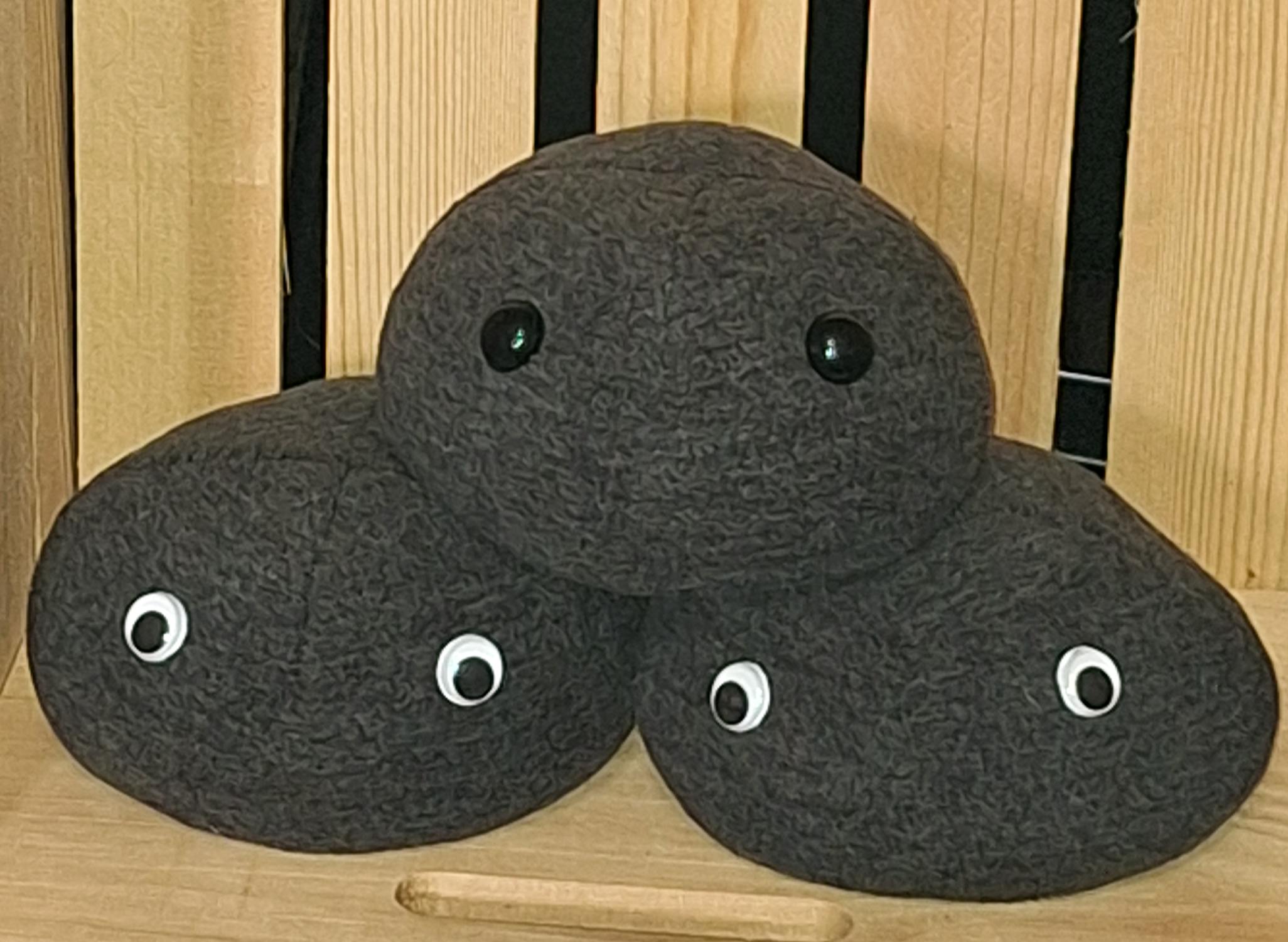 2lb Weighted Coal Plush