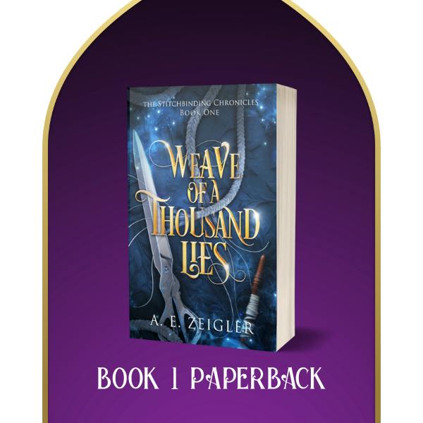 Weave of a Thousand Lies Book 1 giftable paperback