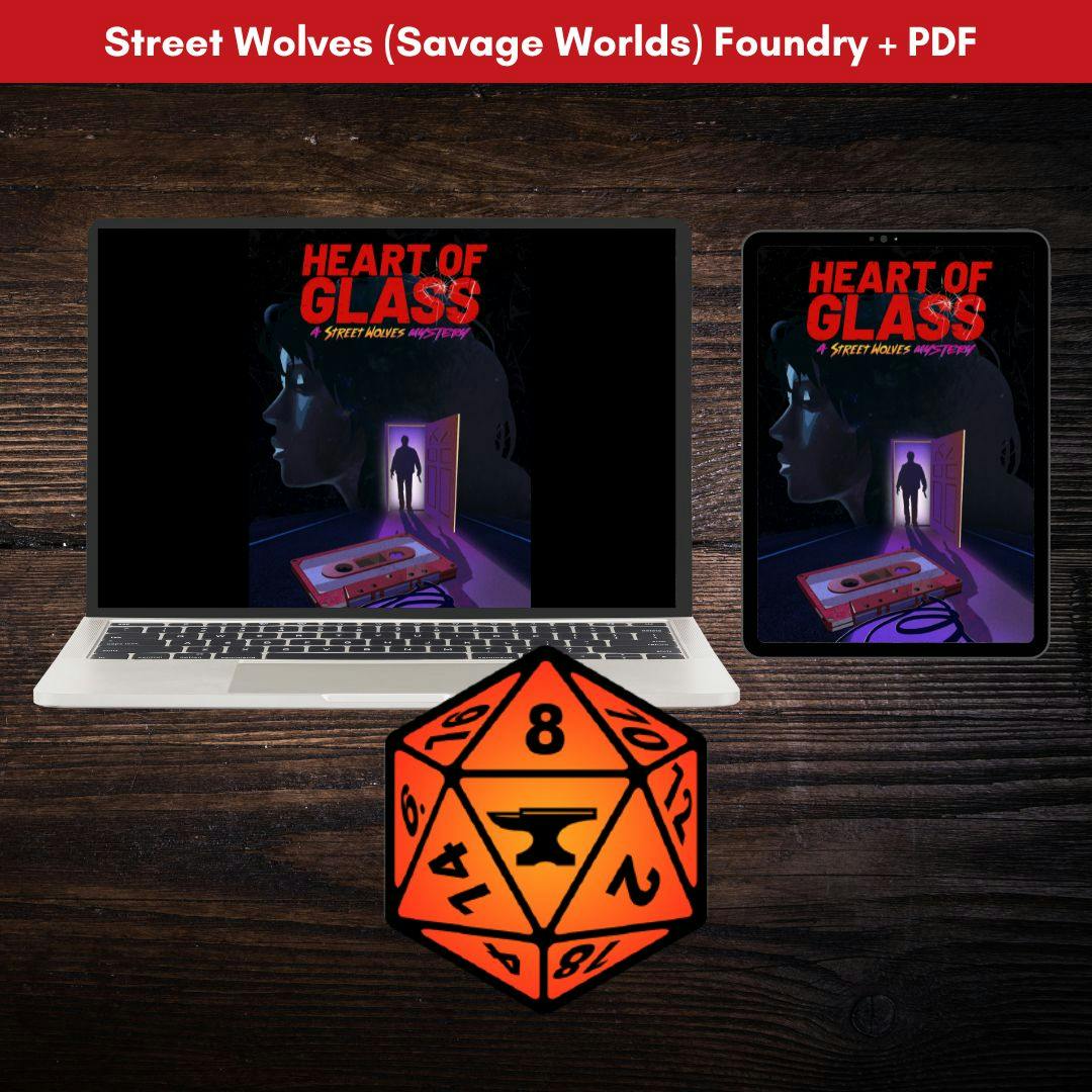 Heart of Glass: Savage Worlds Version Foundry VTT Adventure Module + PDF