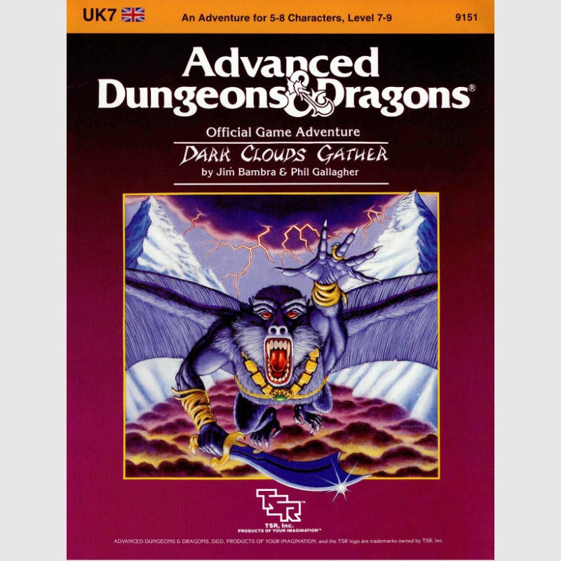 UK7: Dark Clouds Gather (July 1985)