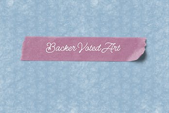 Backer Voted Dust Jacket Art Print Set