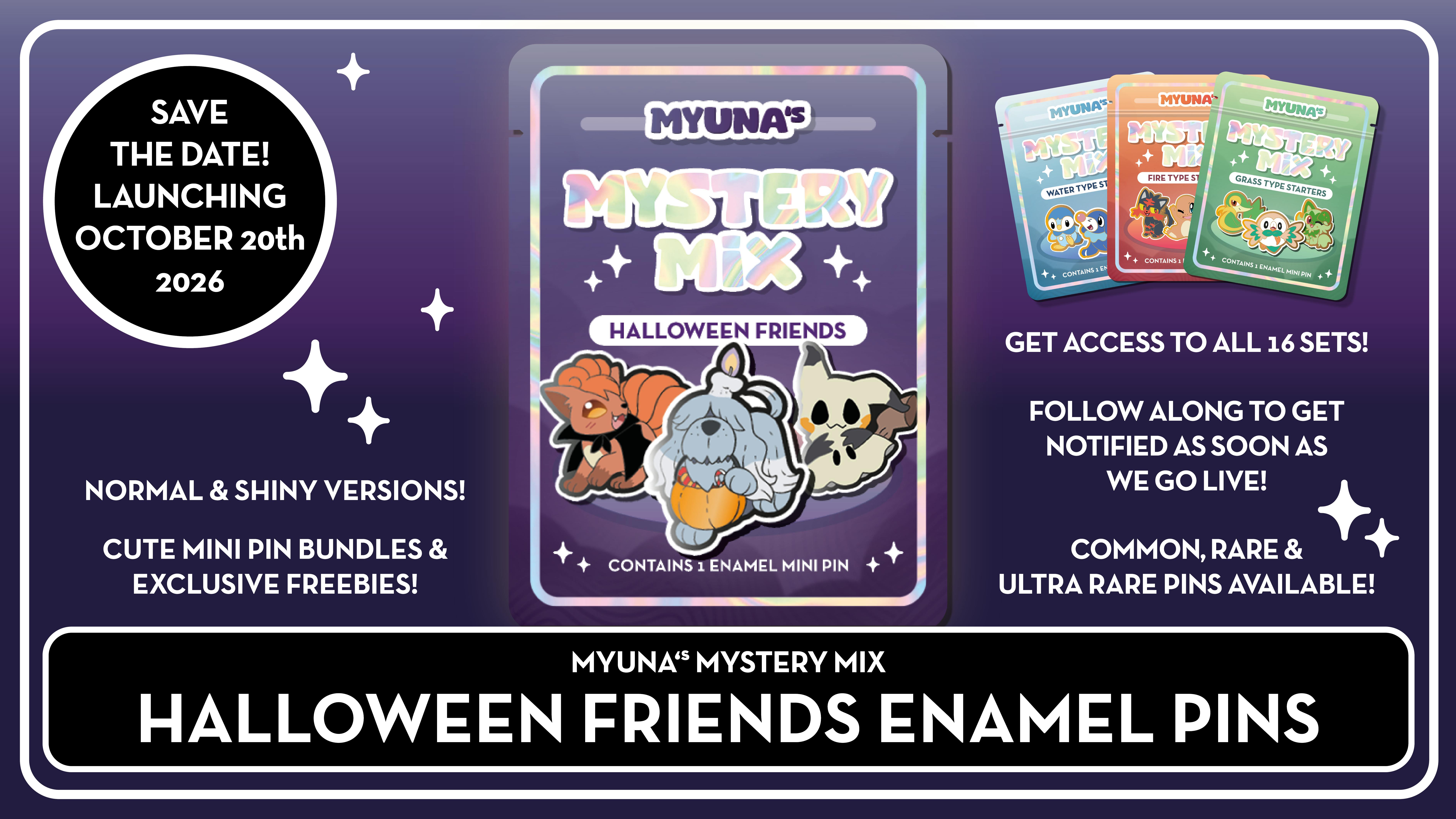 Myuna's Mystery Mix - Halloween Friends