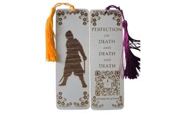 Wooden Flawed Hero Bookmark