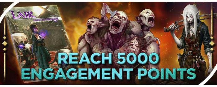 Reach 5000 Engagement Points