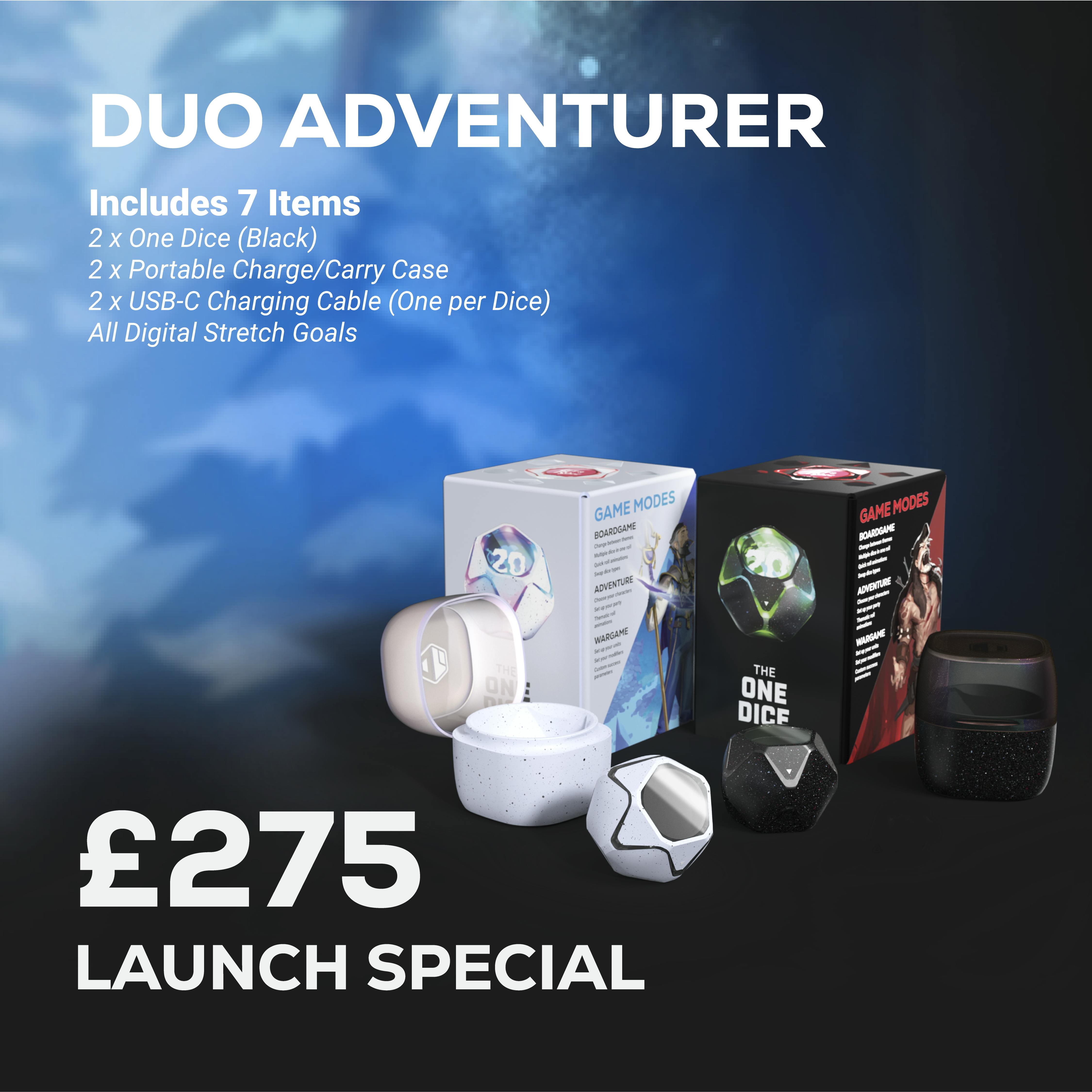 Duo Adventurer —White & Black edition