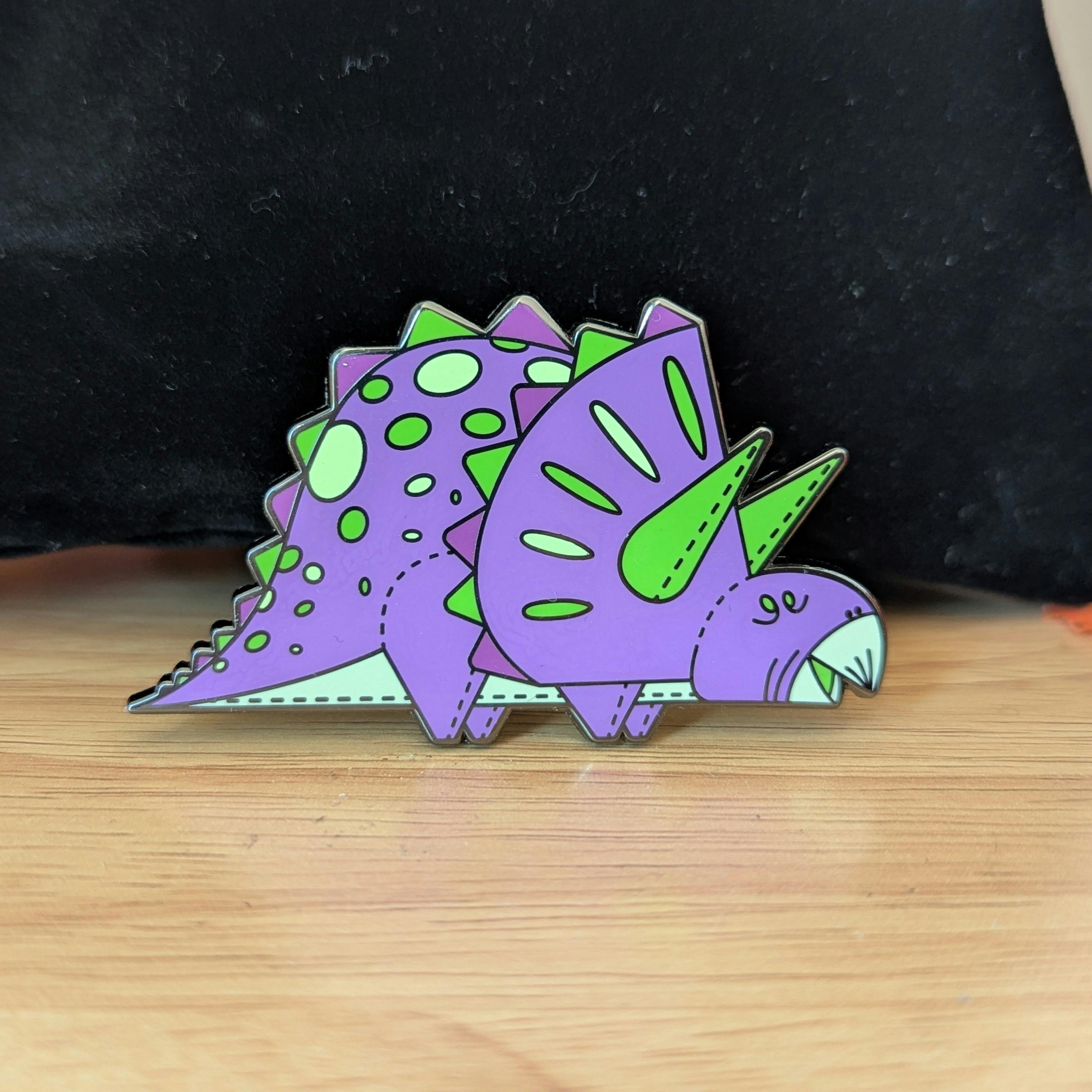Spikey Dino Pin