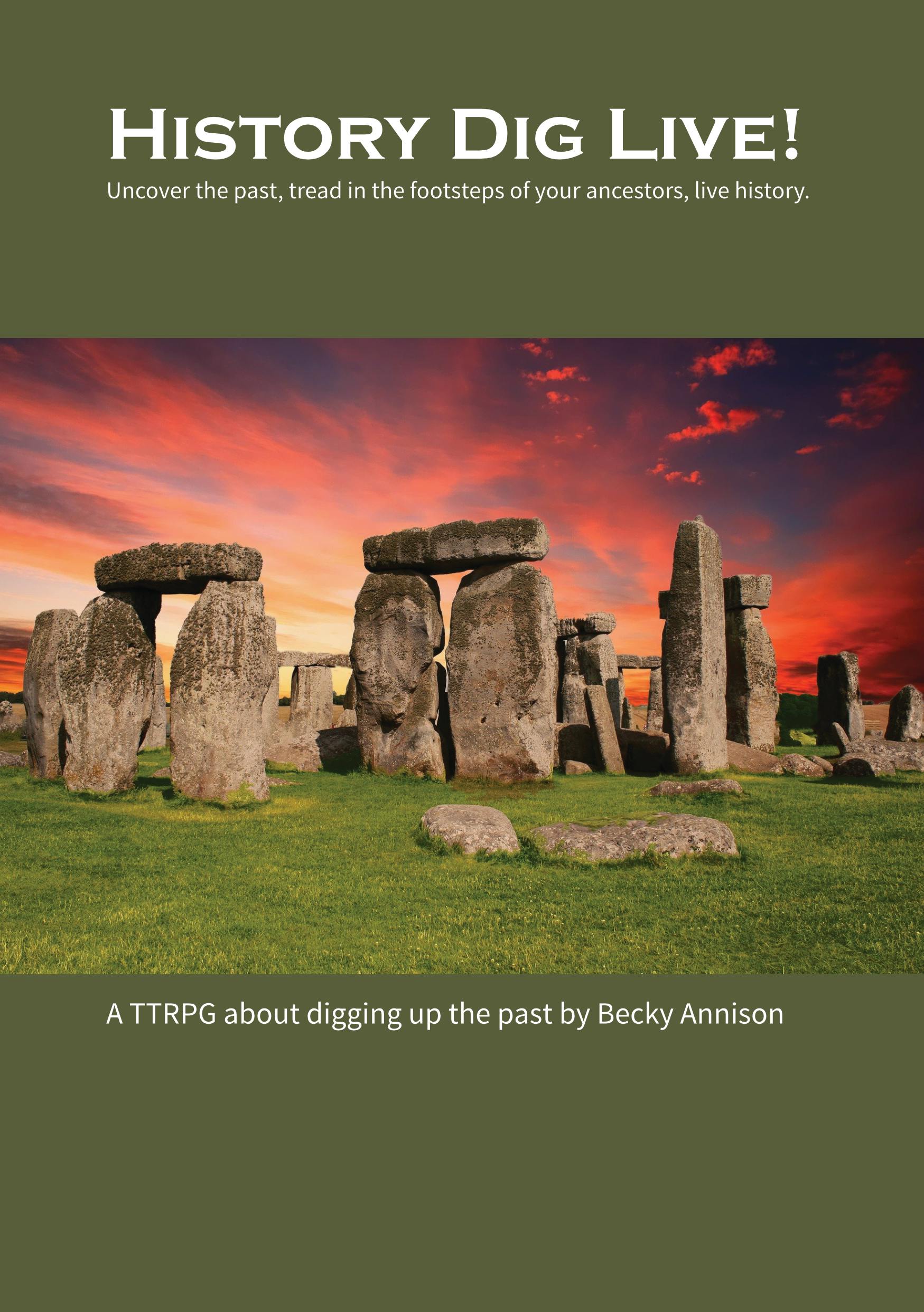 History dig live (print, PDF)