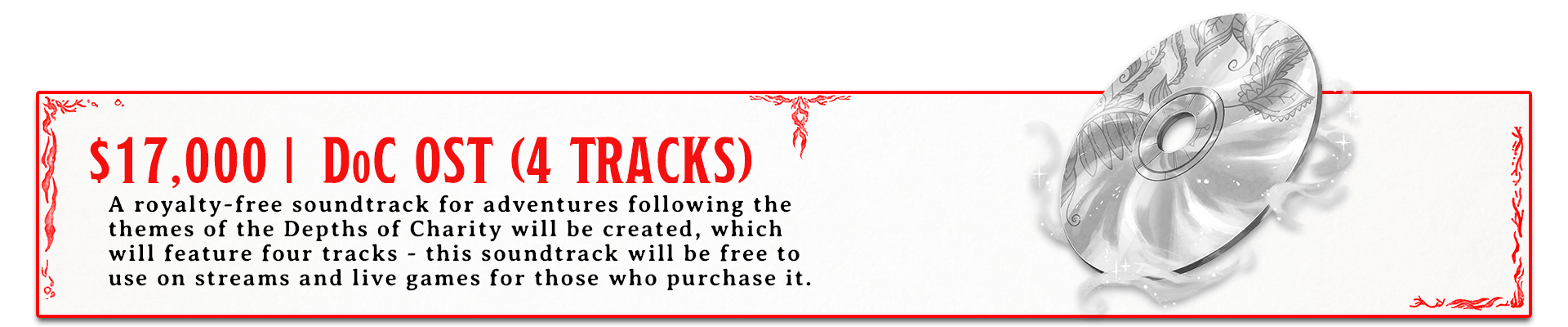 $17,000 - Depths of Charity OST (4 Tracks)