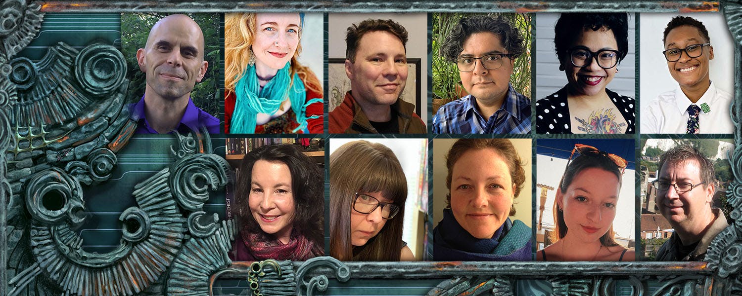 Image of Sean K. Reynolds, Shanna Germain, Bruce R. Cordell, Javier Beltrán, Teri Litorco, Dominique Dickey, Kate Evans, Tammie Ryan, Olivia Ryan, Charles Ryan.