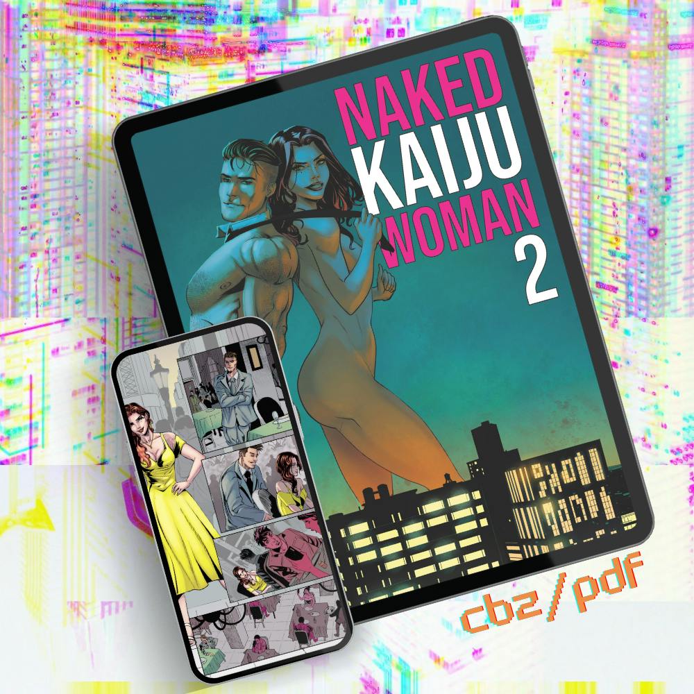 Naked Kaiju Woman #2 - Digital CBZ/PDF