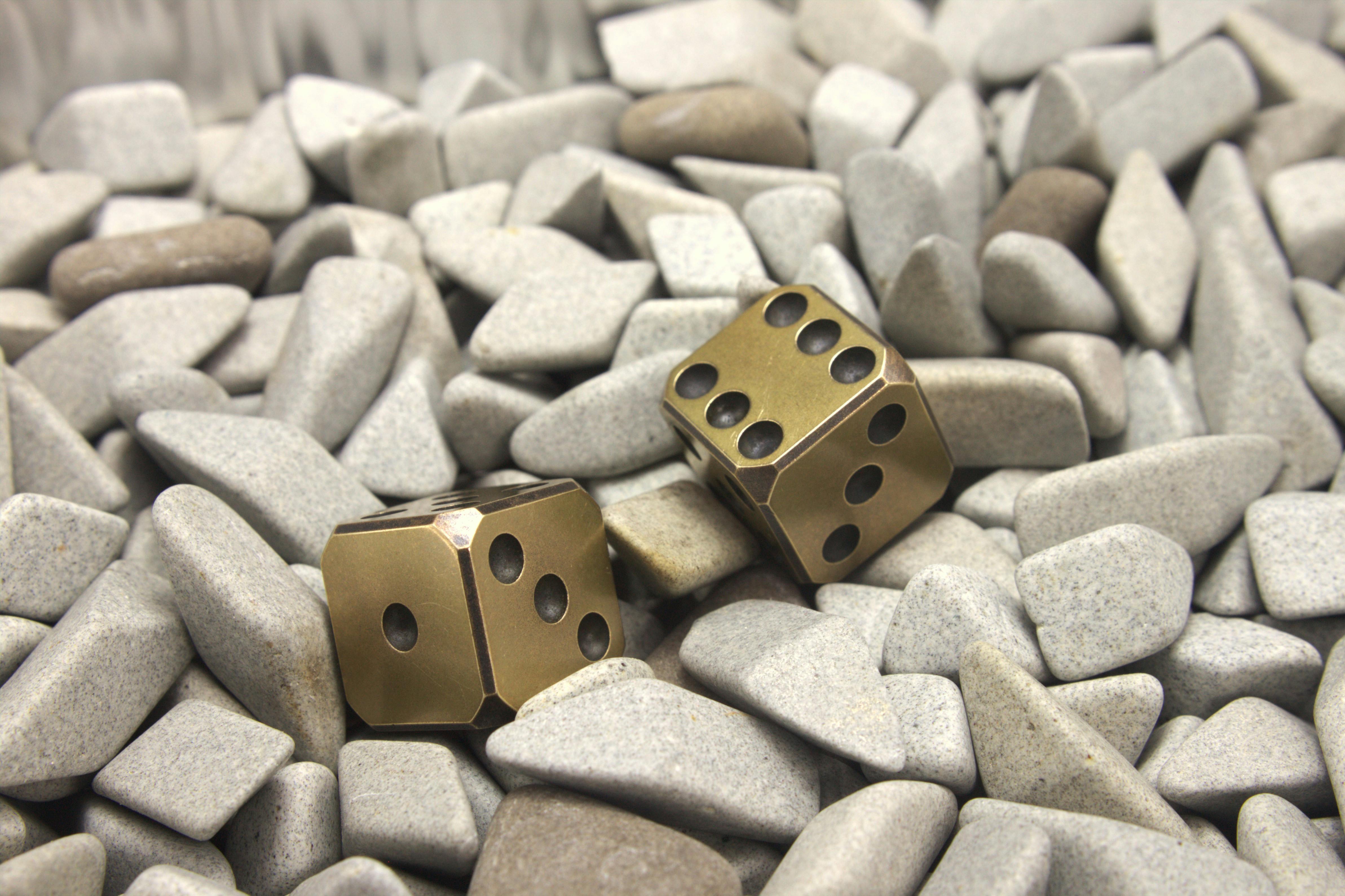 Steampunk Bronze Dice - BackerKit