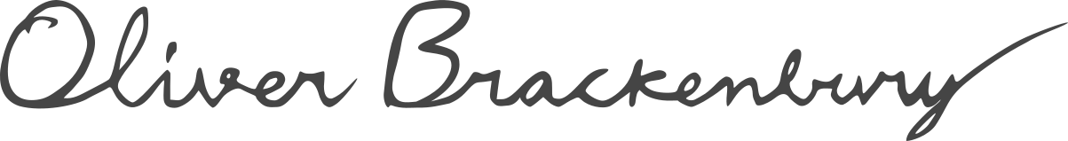 Handwritten signature of Oliver Brackenbury