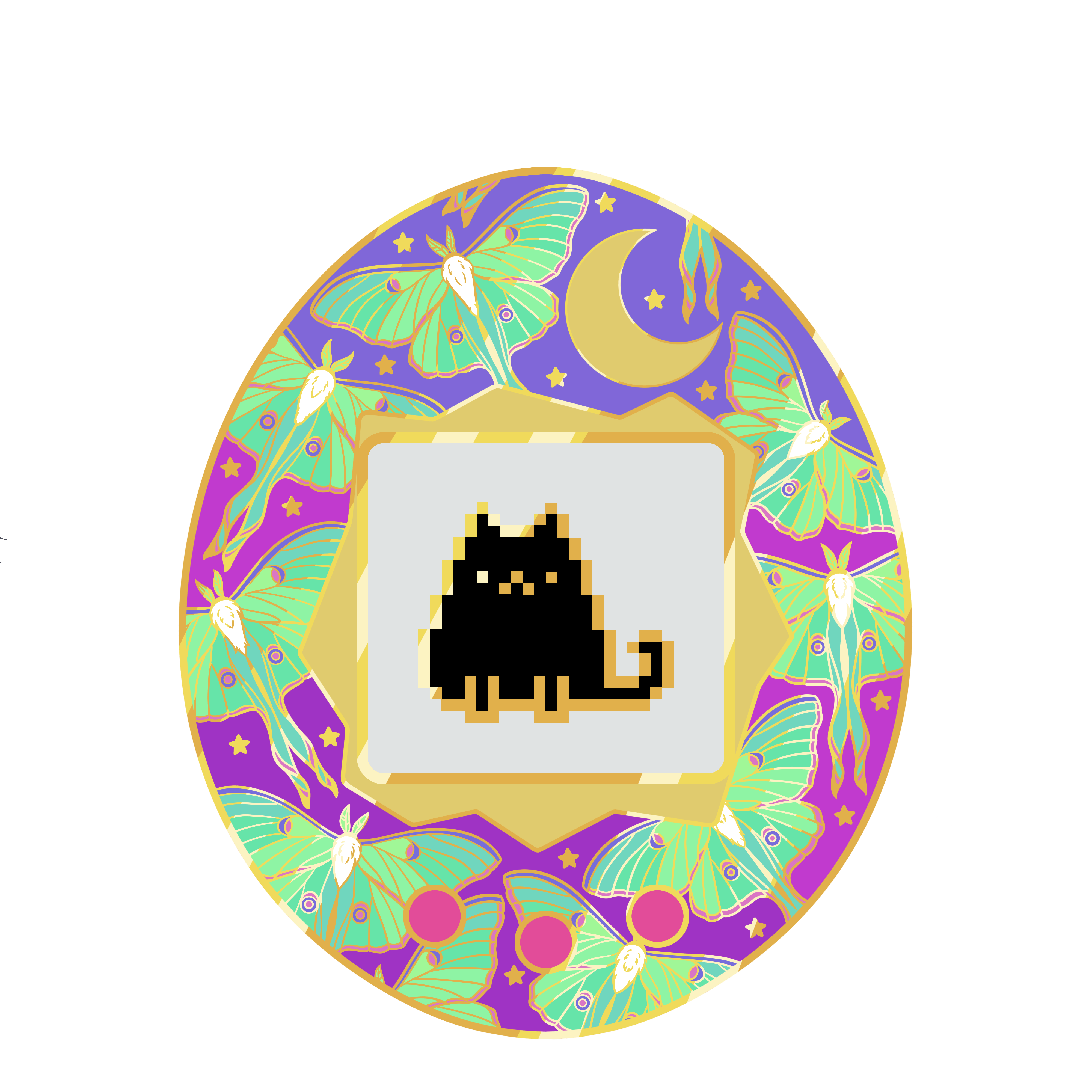 Tamacatchi Pin
