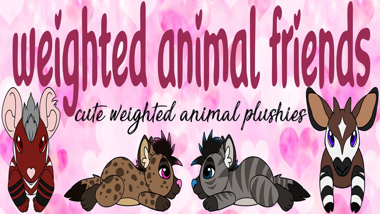 weighted animal friends