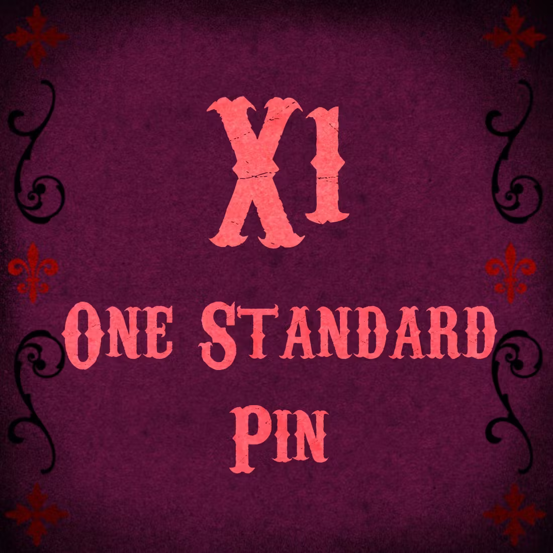 x1 Standard Pin