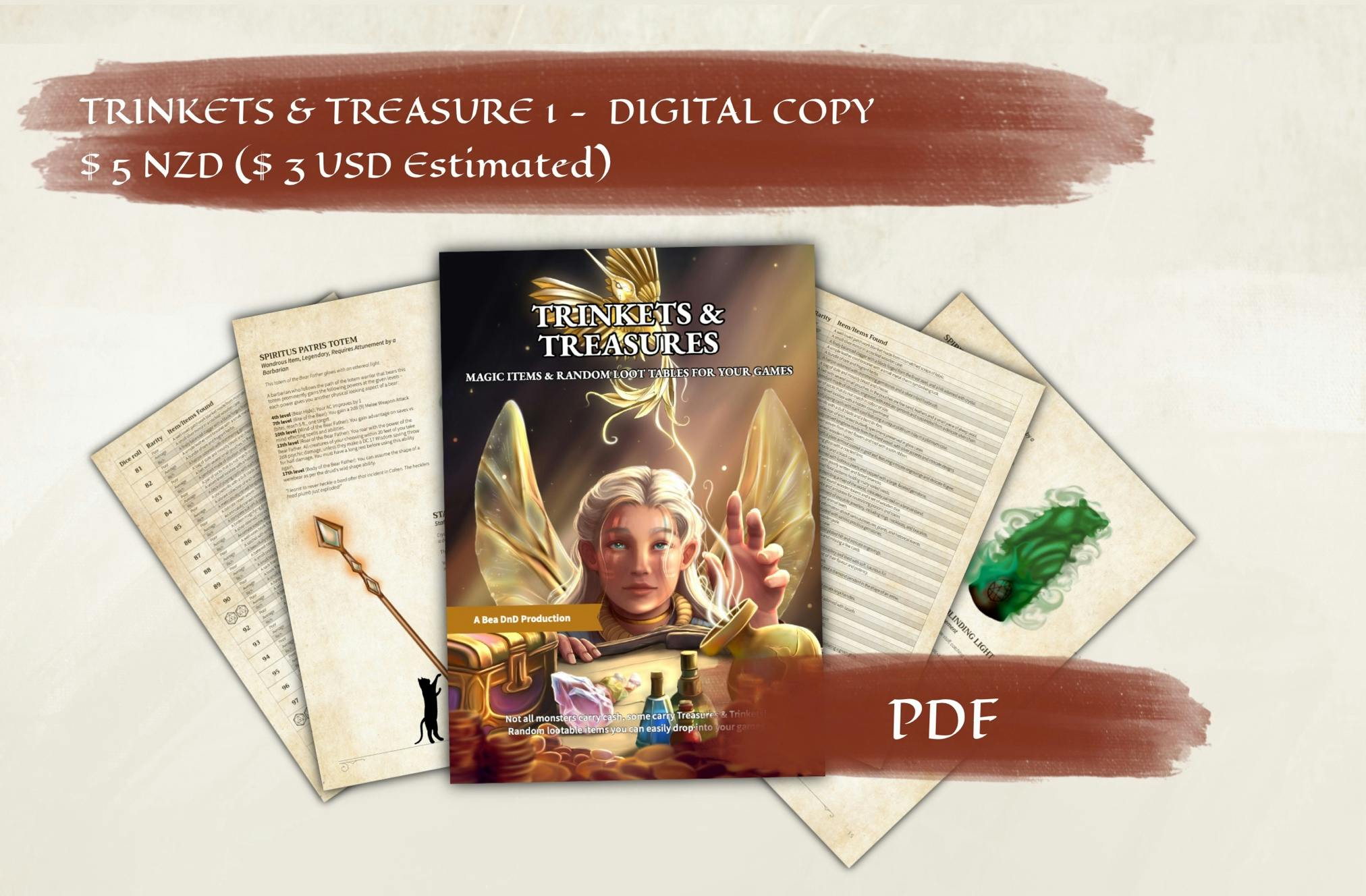 Trinkets & Treasures Volume 1 - Digital Copy