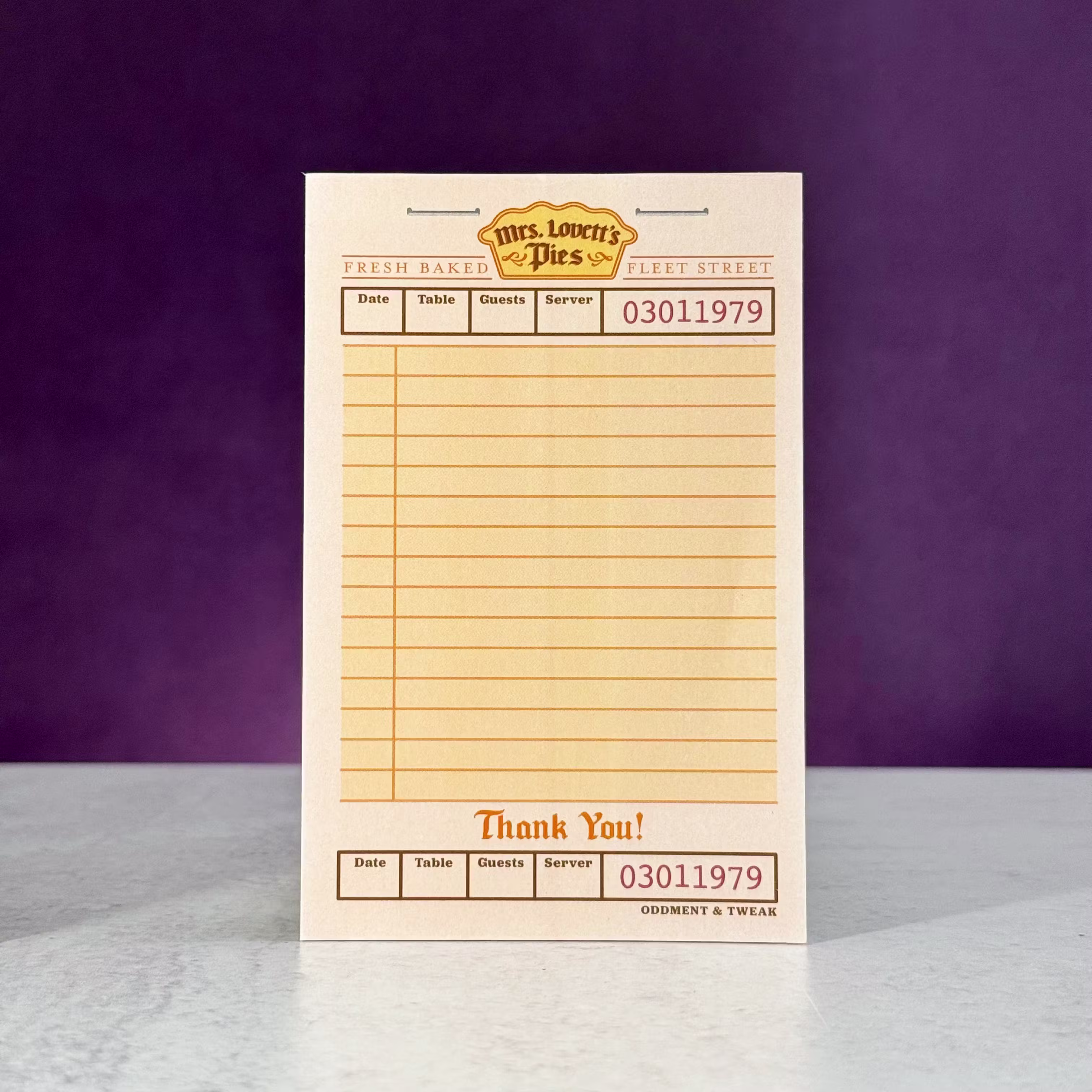 Fleet Street Notepad