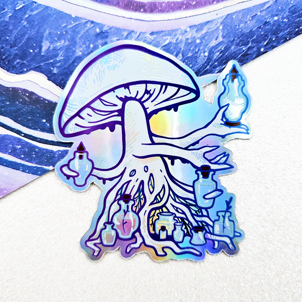 "The Collector" - Holographic Sticker