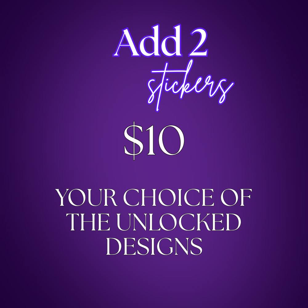 Add 2 Stickers