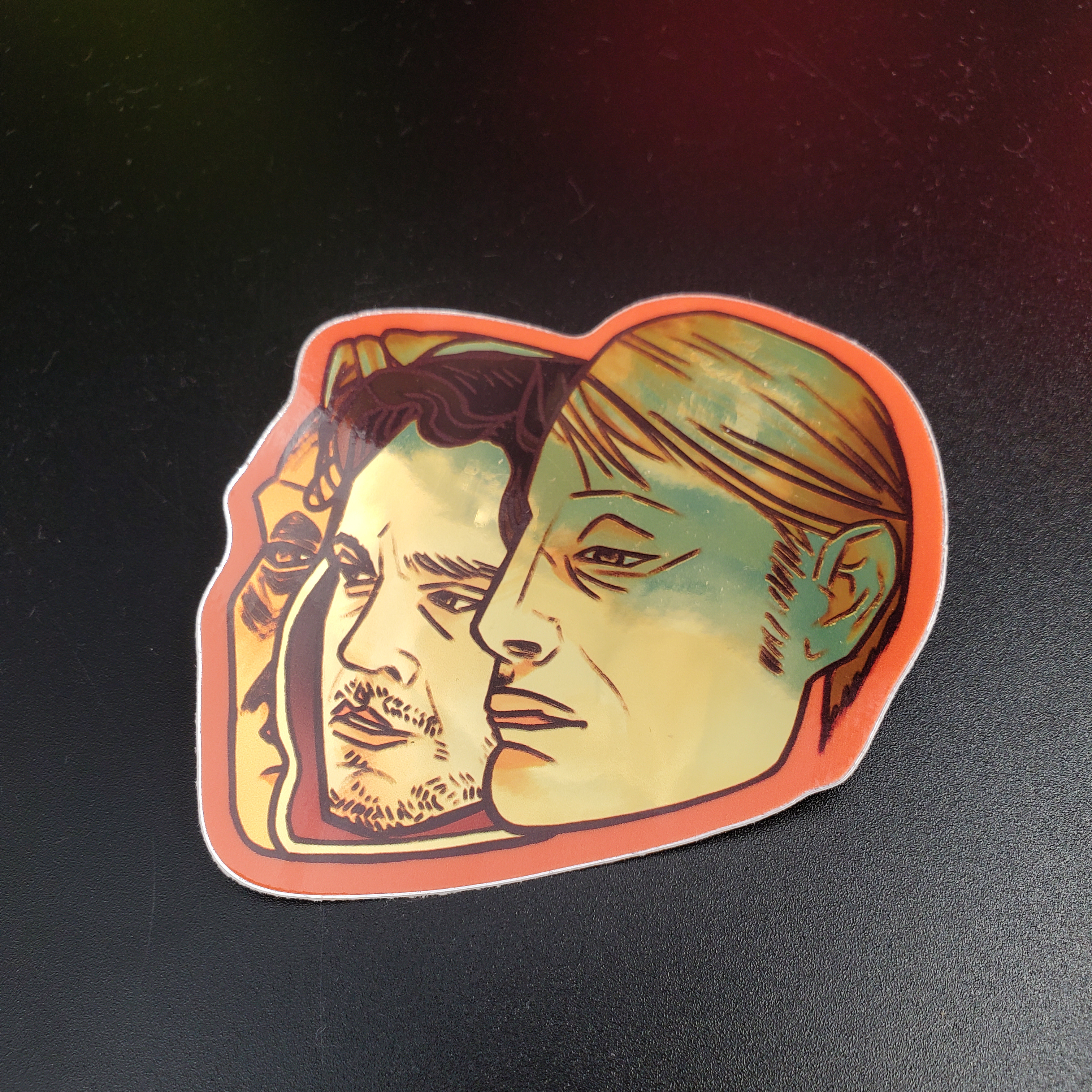 Hannibal "Split Head" sticker