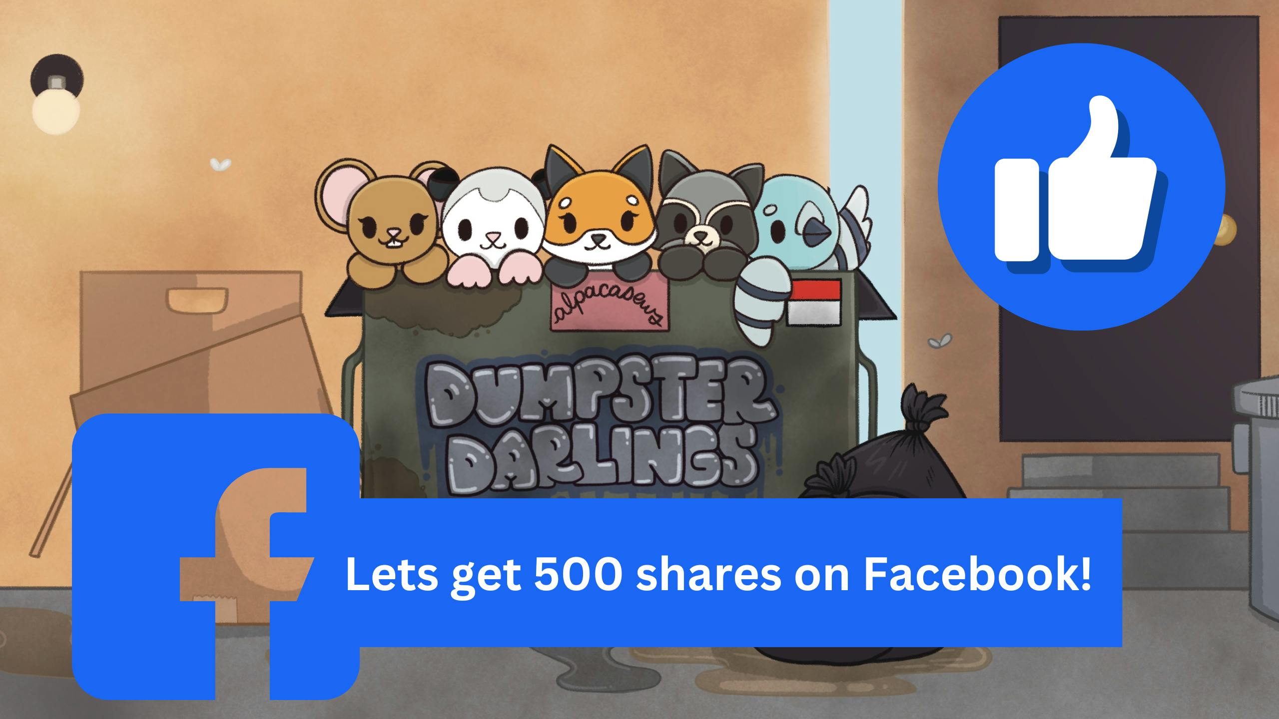 Lets hit 500 Shares on Facebook!