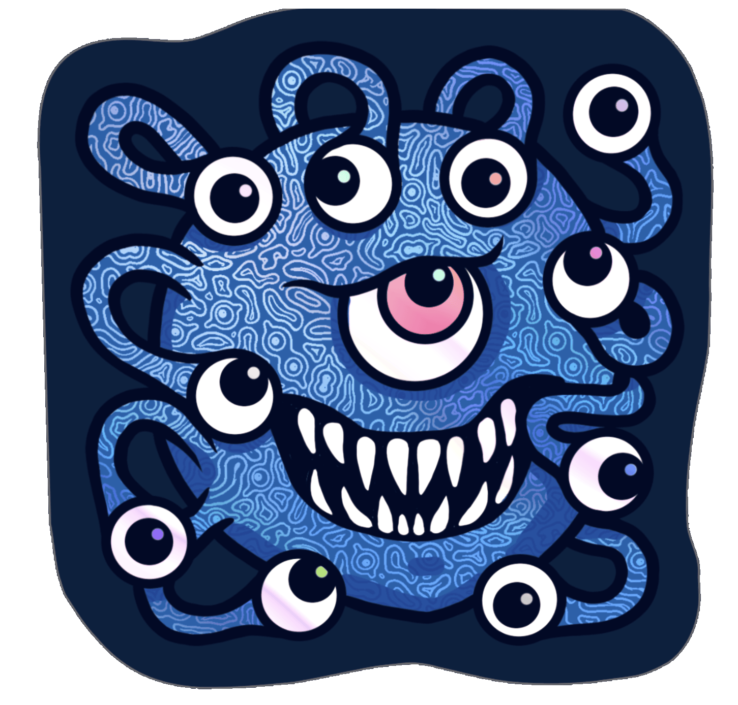 Behold sticker