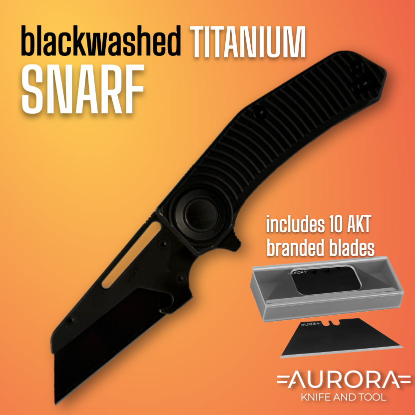 Blackwashed Titanium Snarf (Early Bird)