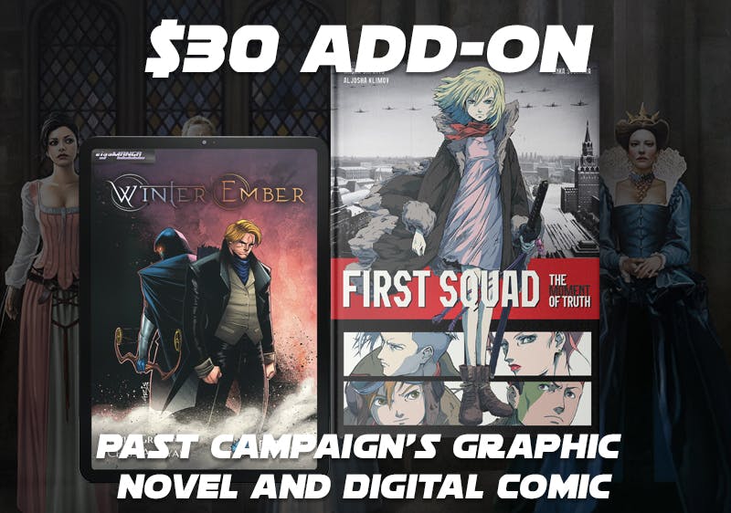 Digital Comic and Graphic Novel from Past Campaigns 