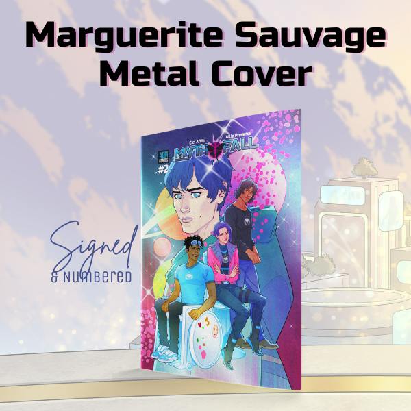 Mythfall #2 Metal Cover - Marguerite Sauvage Variant