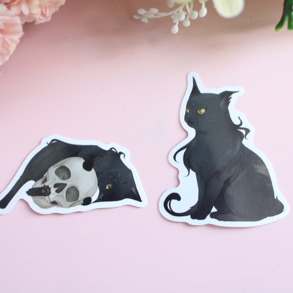 Cat sticker set
