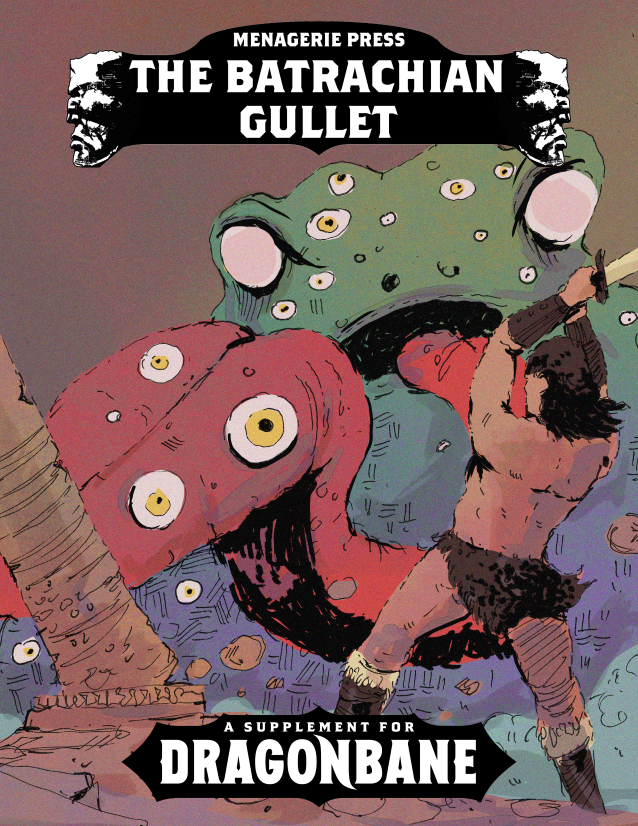The Batrachian Gullet PDF + Printable Miniatures