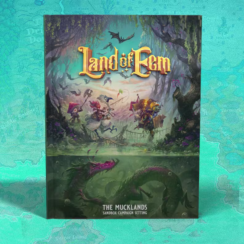 Mucklands Sandbox Setting - Hardcover Book + PDF (Included in Deluxe Box Set)