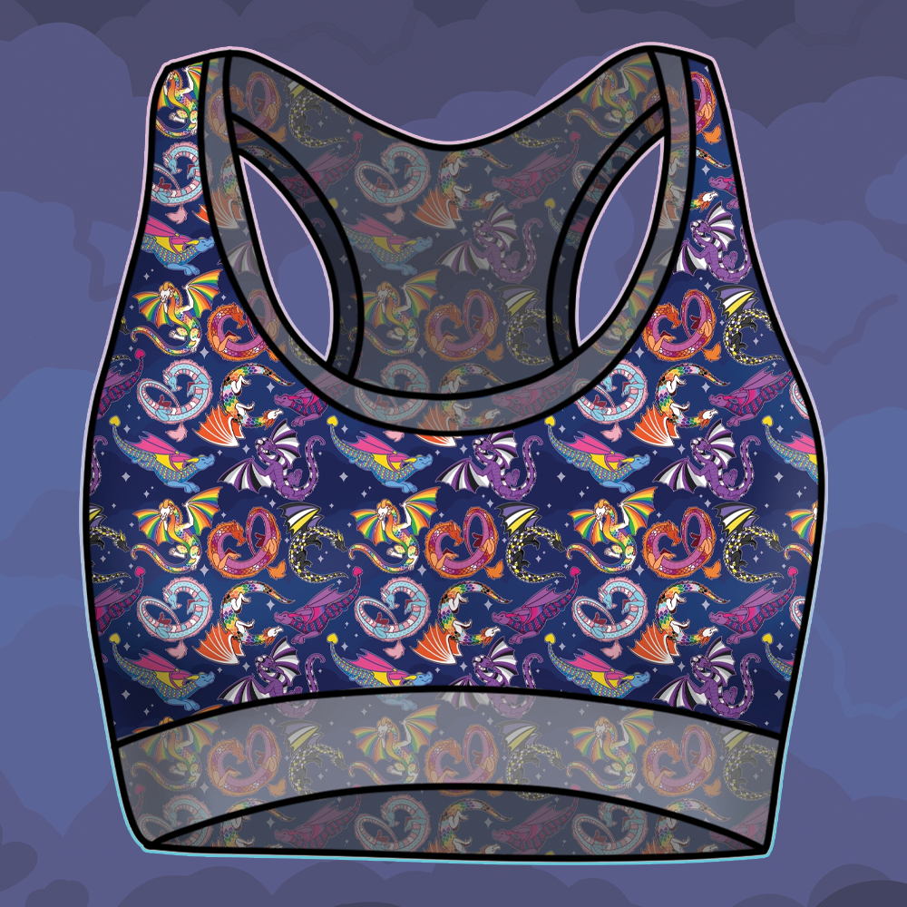 Bralette - Pride Dragons X Wilde Mode