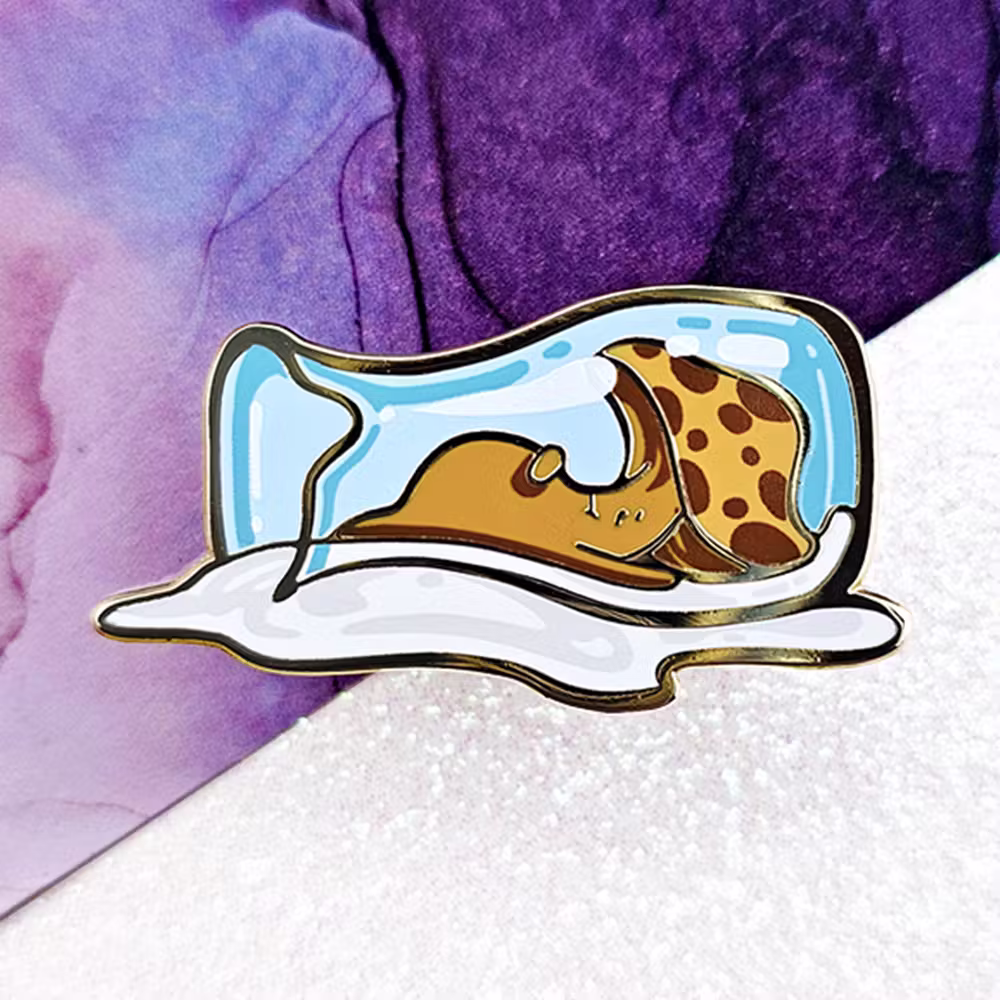 "Lactose Overload" Enamel Pin