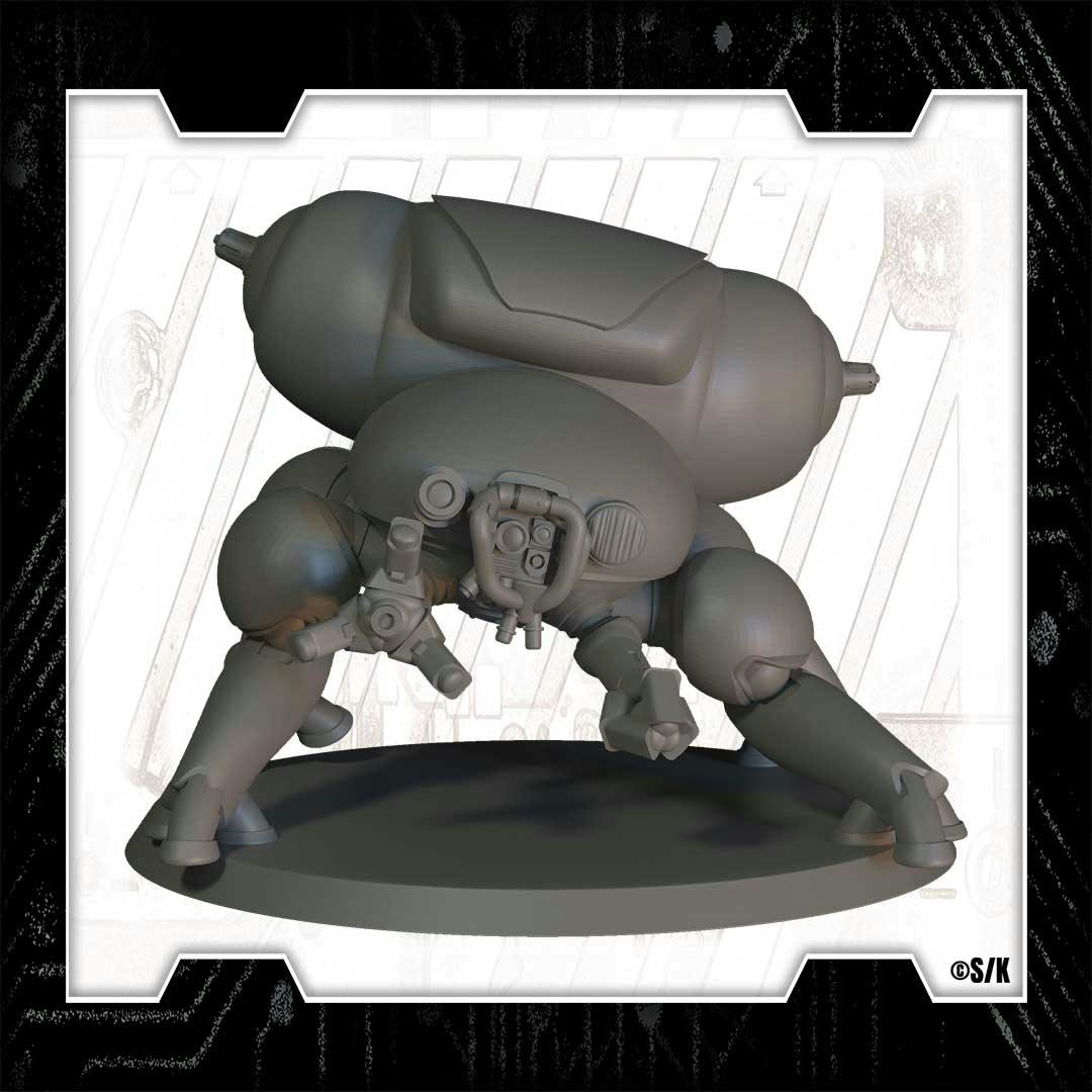 Section 9 Miniature Fuchikoma | The Ghost in the Shell TTRPG