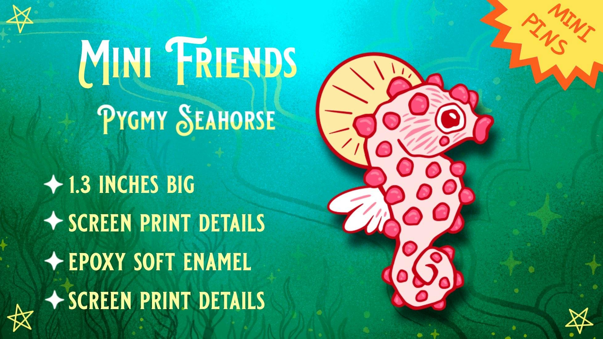 Pygmy Seahorse Mini Pin