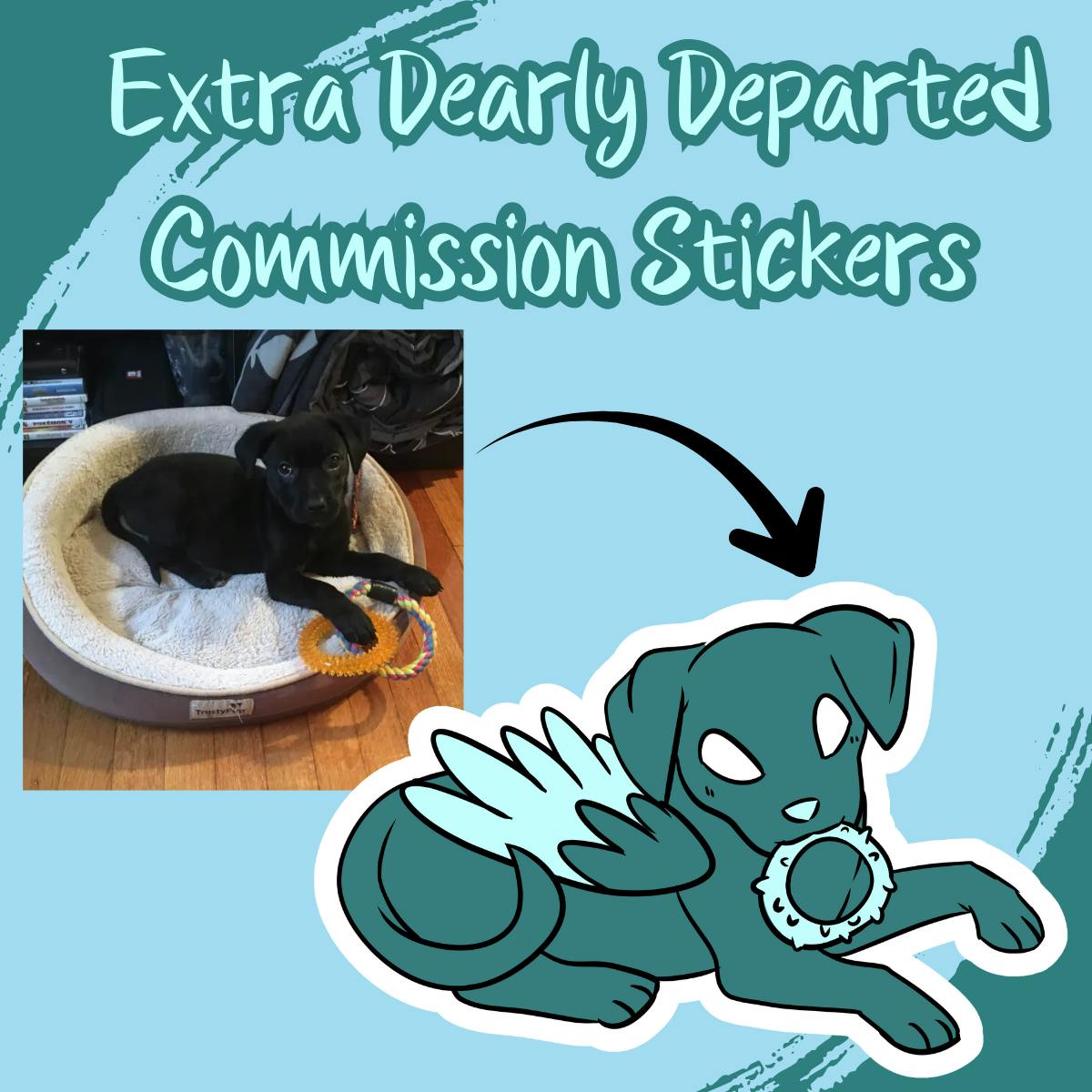 My Dearly Departed Sticker Set 