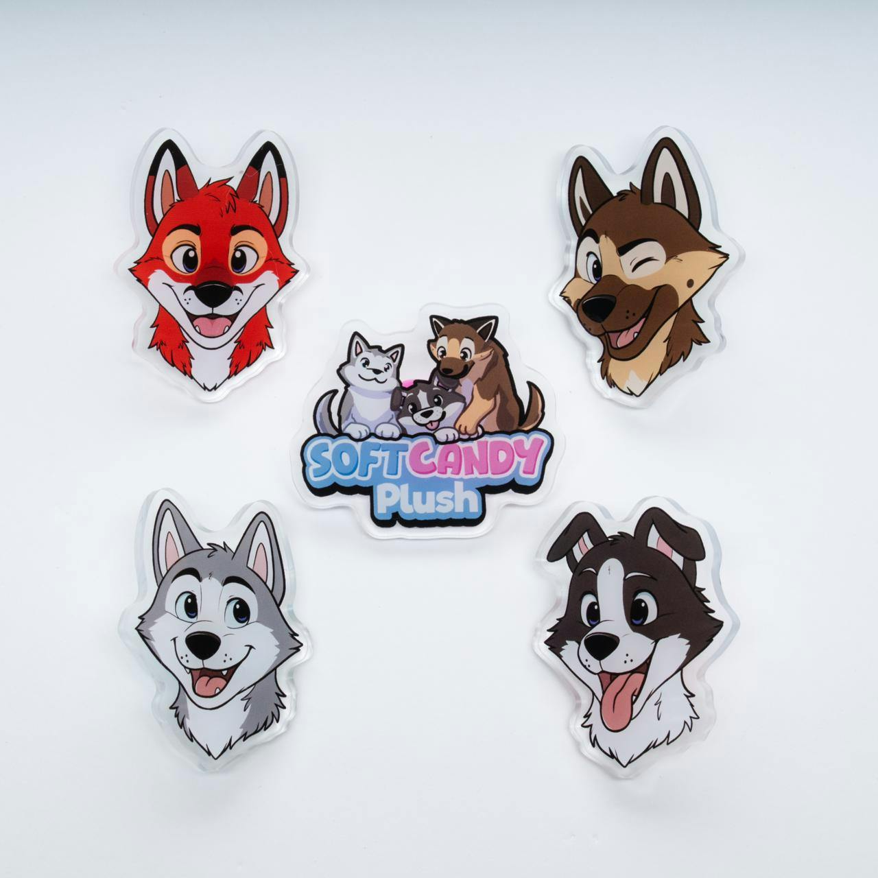 Character Pin Set #1