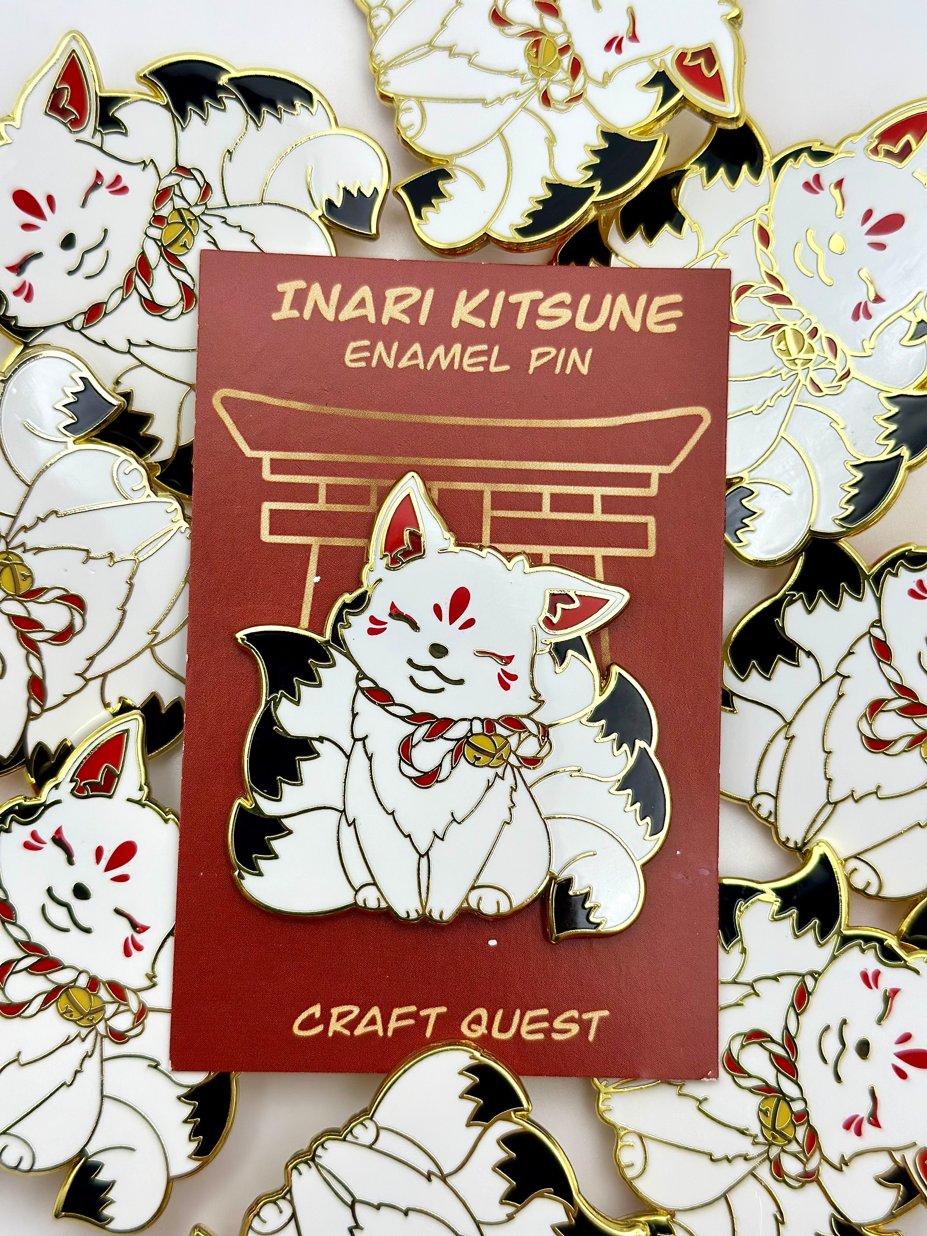 Inari Kitsune Pin