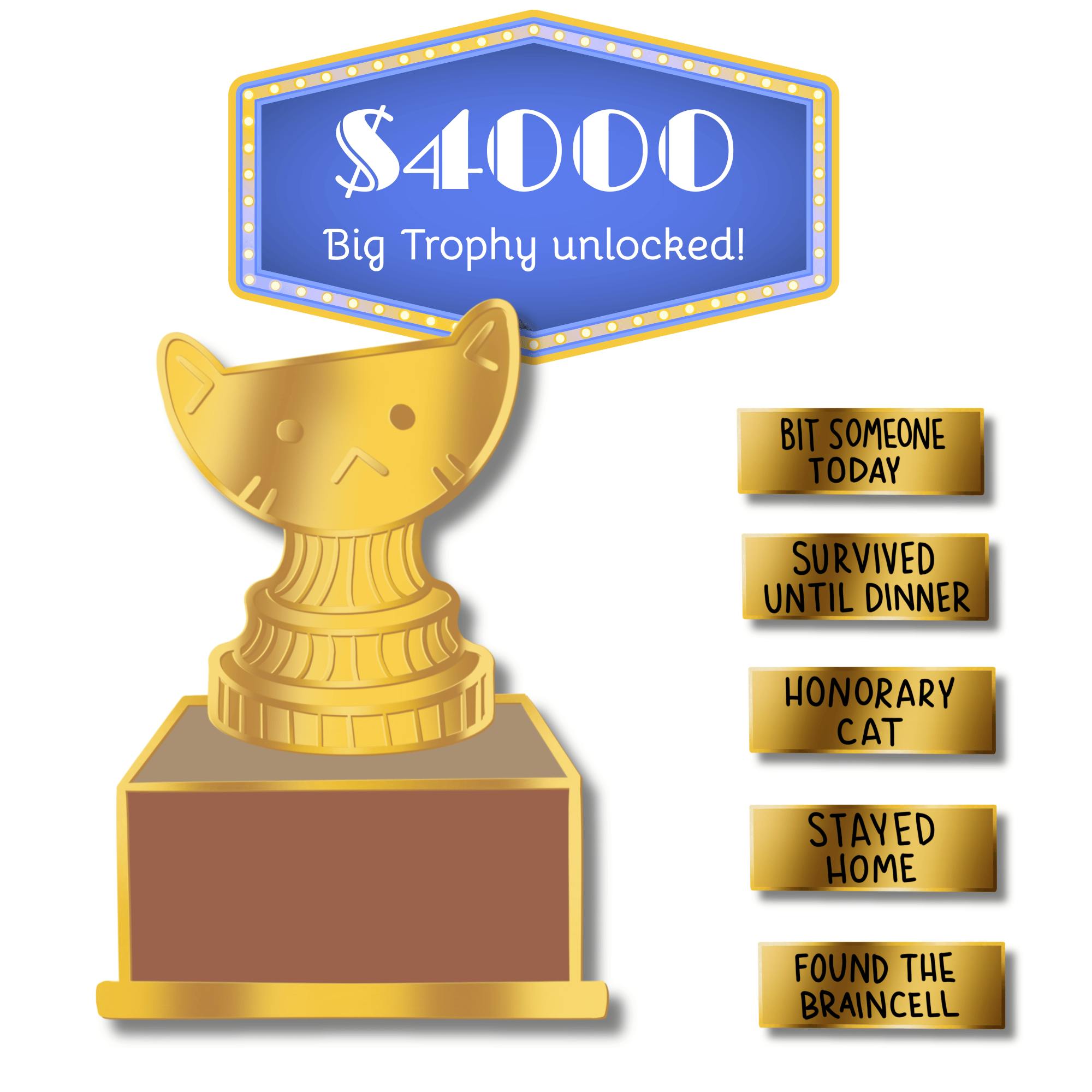 Customizable Trophy Pins