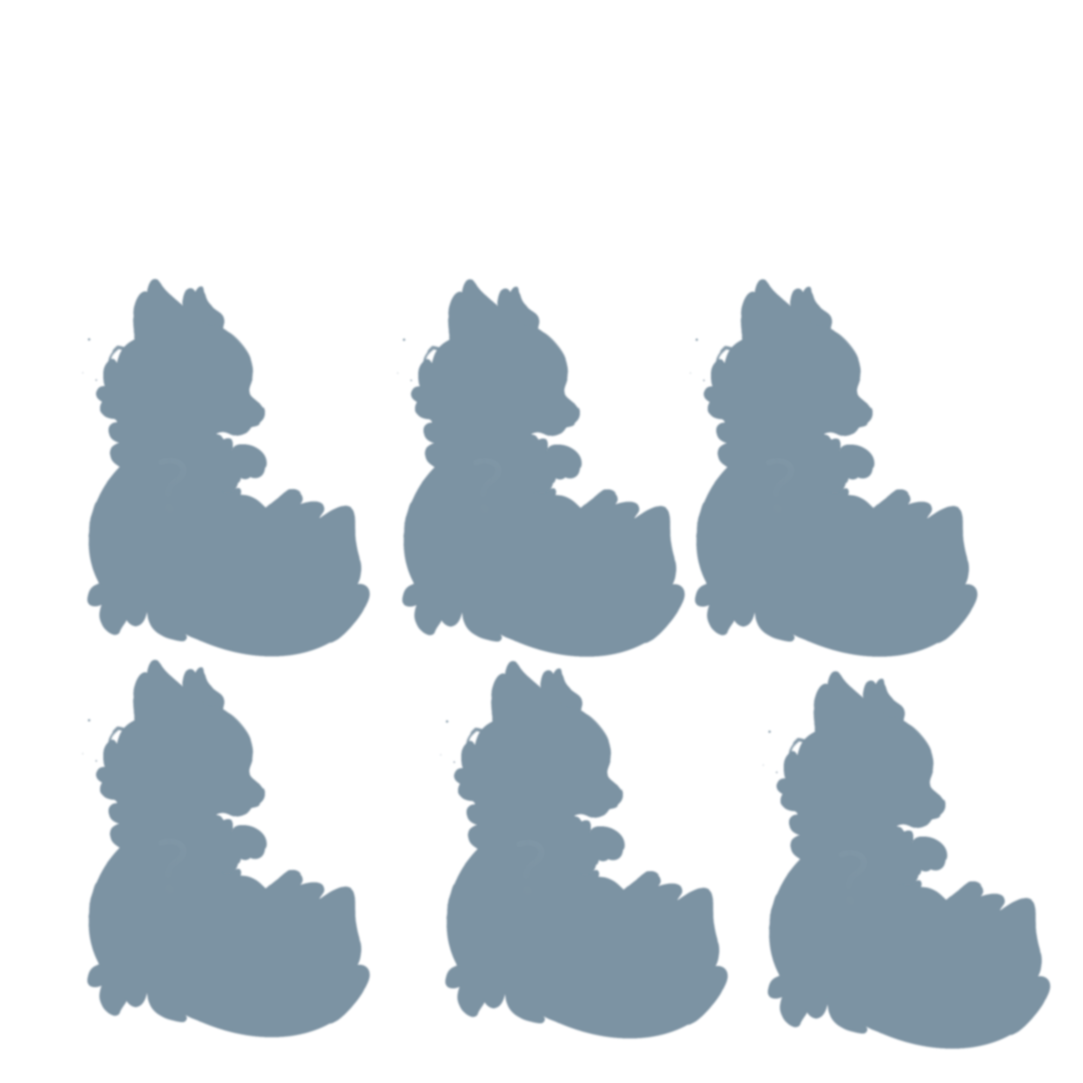 Five enamel pins