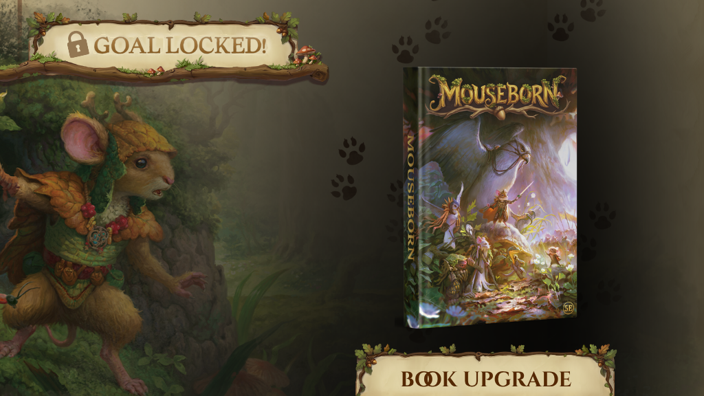 Reach $25,000 to unlock a book upgrade!