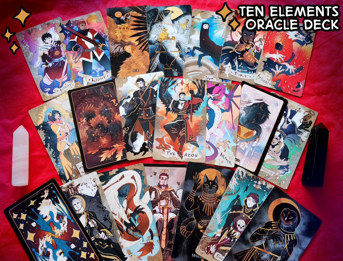 Ten Elements Oracle Deck