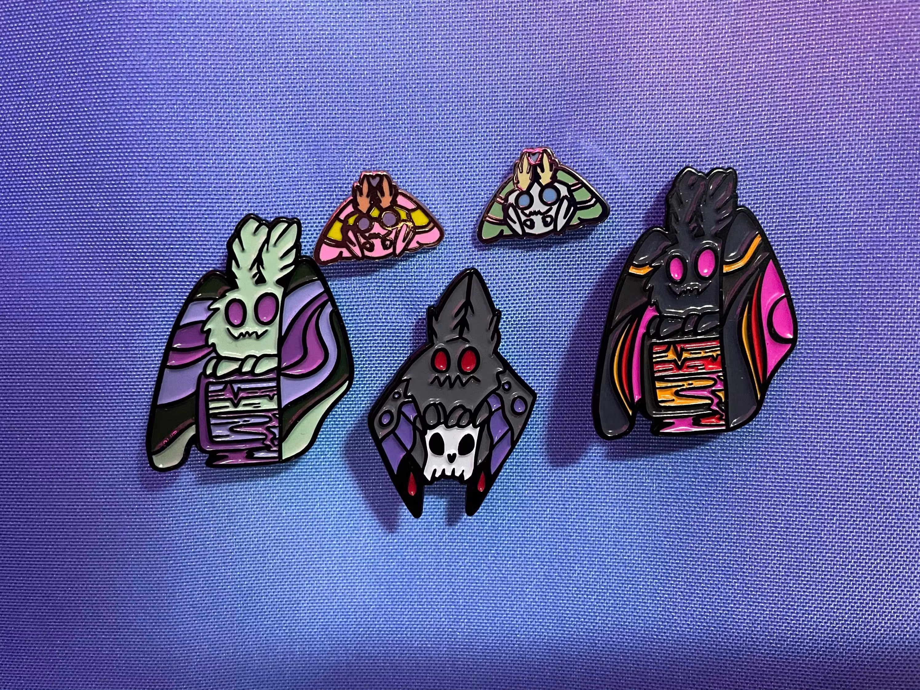 Mothman pin blind bag bundle